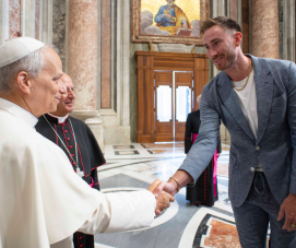 Gordon Hayward NBA All-Star Catholic Speaker Pope LeoUtah Jazz Boston Celtics Charlotte Hornets 2025 NBA Champions Oklahoma City Thunder