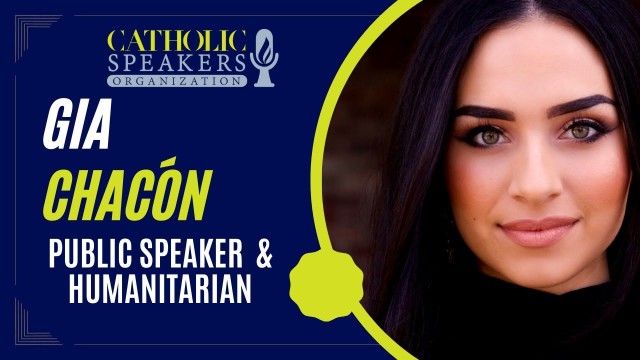 Gia Chacón - Promo Video | Presented by CatholicSpeakers.com