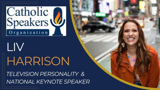 Introducing NEW CatholicTV network show host Liv Harrison